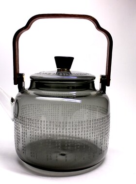 梵文大般若壶财水转化物质财富增益福德电陶炉煮茶壶高容量花茶壶