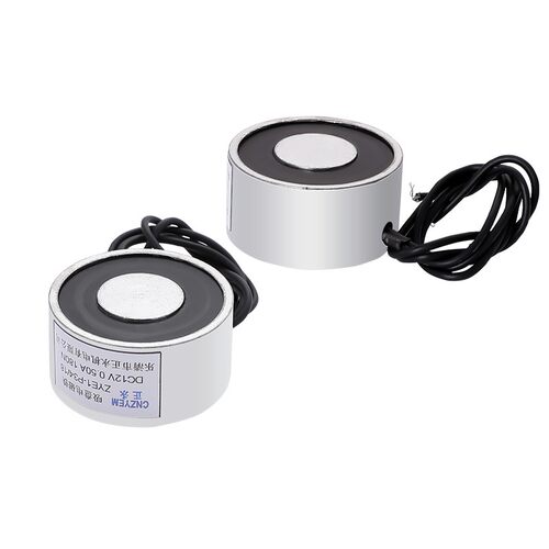 P34/18直流吸盘式电磁铁 吸力18公斤 DC6V12V24V电磁吸盘 强力