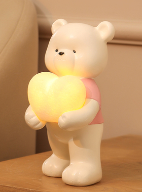 治愈系创意感应小夜灯拍拍灯床头柜氛围灯卧室睡眠灯家居装饰摆件