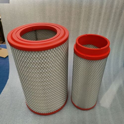 PU2642空气滤芯胶盖空滤高级滤纸