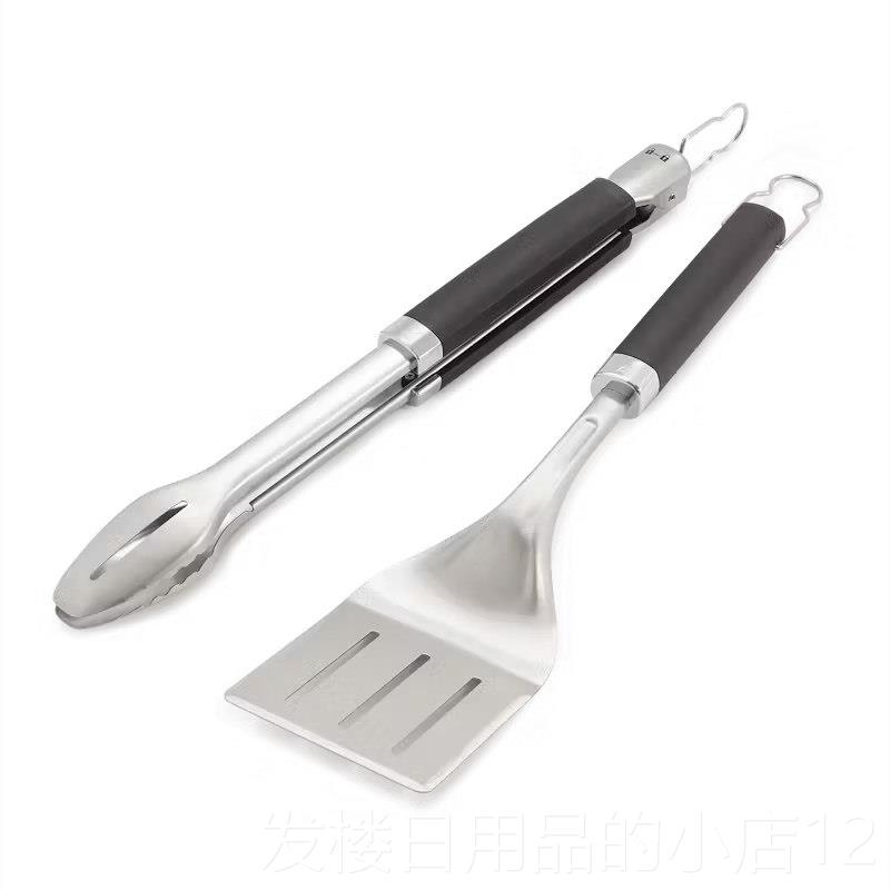 正品烤Weber威焙烧工具家用户外铲烤烧烤夹子/烧烤/盘夹图片