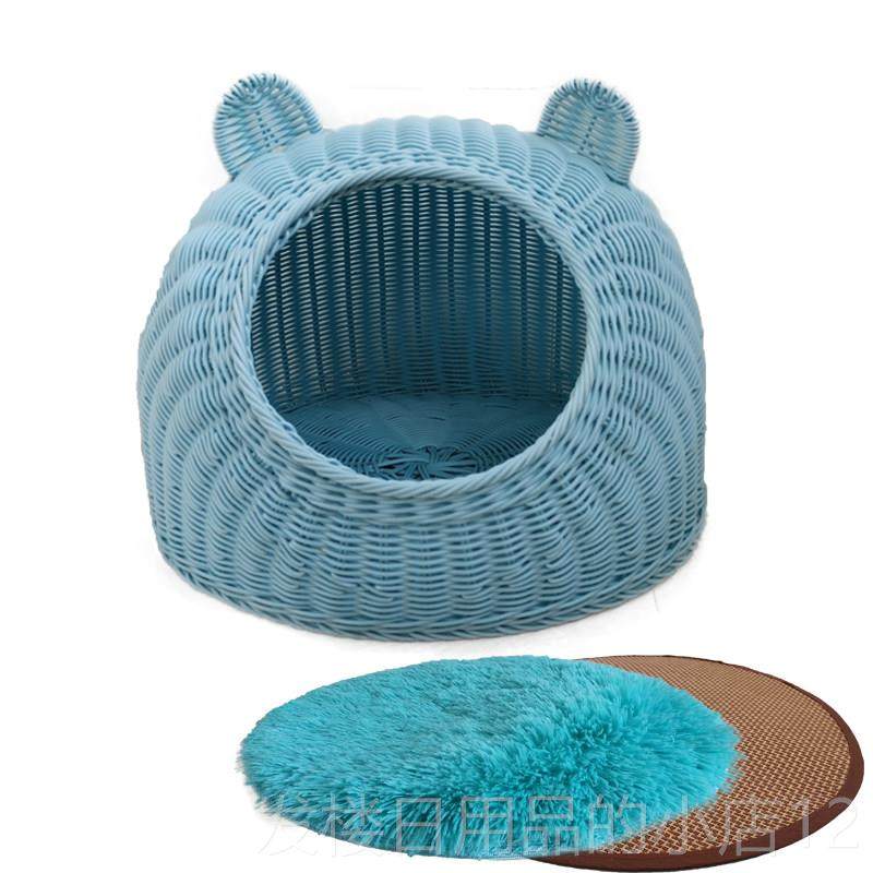 正品藤编猫窝物狗笼窝兔子窝宠物洗窝冬季暖窝无异味可水双耳宠猫,宠物/宠物食品及用品,狗窝/屋/帐篷/沙发,淘宝优惠券,粉丝福利购,淘宝优惠卷