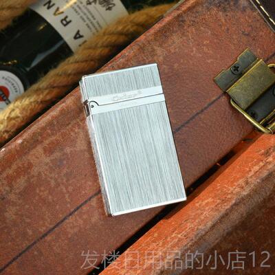 正品Chief正品国法首领纯砂轮铜煤油打火机超薄朗声响创意铜男士