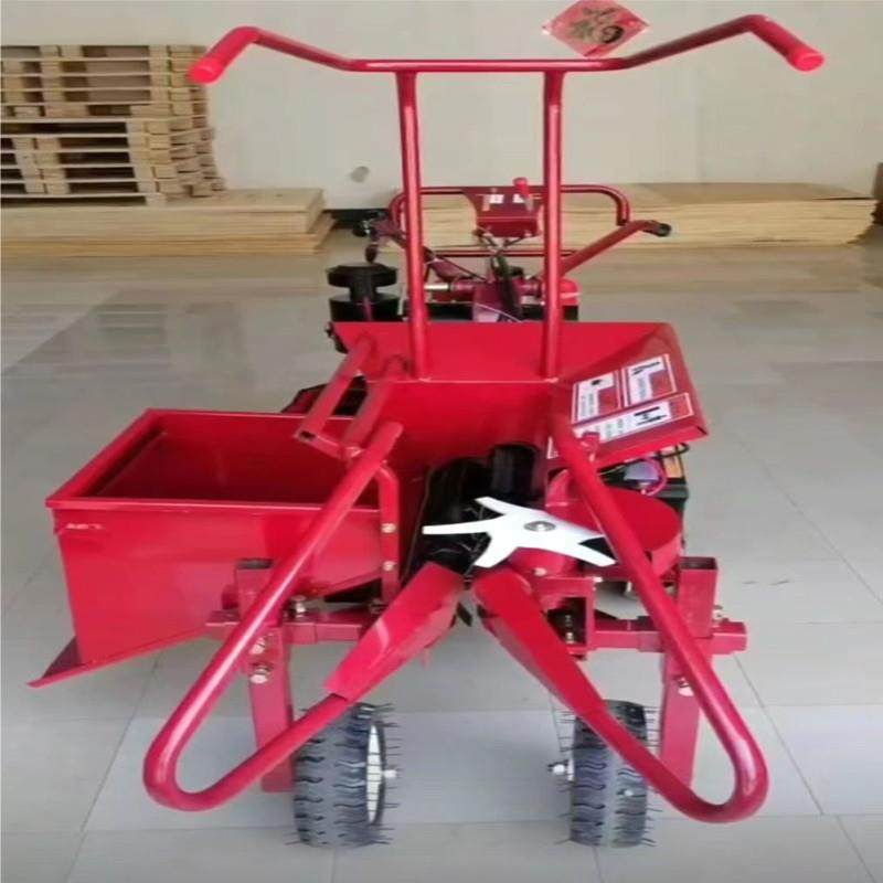 一人ZFS操作省垄时省力推秸式单家用苞手米收获秆粉碎还田一体机