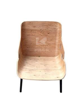 房FC-33奢06代轻极简悠闲阳台慵AMX懒洽谈椅样现板接待椅弯板胶合