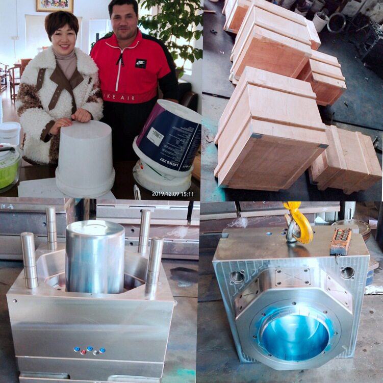 12升塑料桶模具 注塑机模具 肥料包装模具