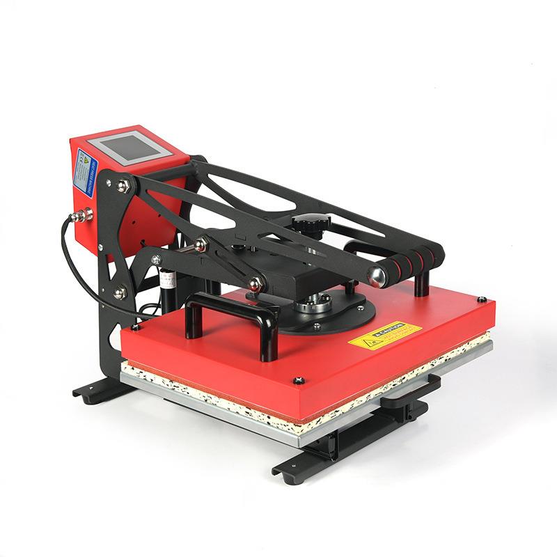 半自动磁吸烫画五合一多功烤能组合热转印机XT-半自T恤机盘烫标热