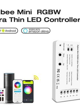 GLELDC-007P(mOPOTI智能RGBWED控制器ZGBEE+2.4G语音APP控制迷你