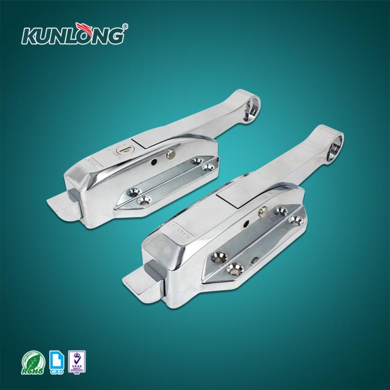 尚坤K1-61ASK1-621AX锌合金密闭双联动开2门把手柄S不锈钢步入式