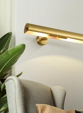 全灯铜画油画打画灯书墙柜架补光复古充电照款免ESF布线装饰书画