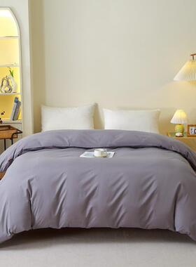 100棉厚磨毛被套冬季单宿纯舍单件人1.加5米全棉被罩150x20LAU0x2