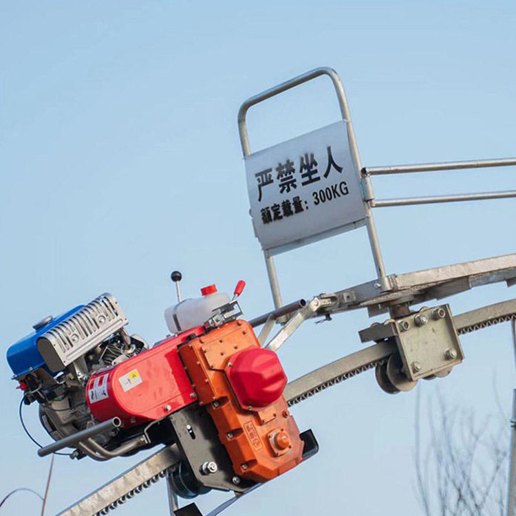 山地梯田菜园果园轨道运输机 梯田货物搬运车 建筑材料牵引车