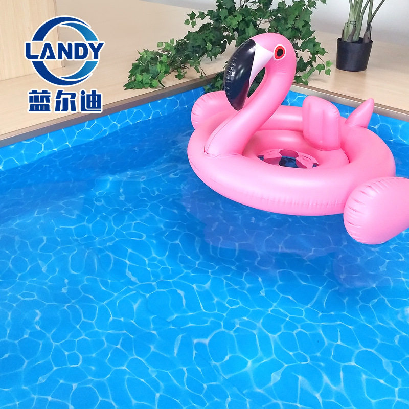 蓝尔迪泳池防滑耐磨胶膜