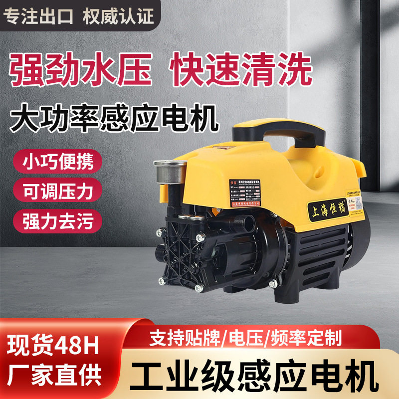 便携移动手提220V高压汽车清洗机全自动家用洗车机大功率洗车水泵