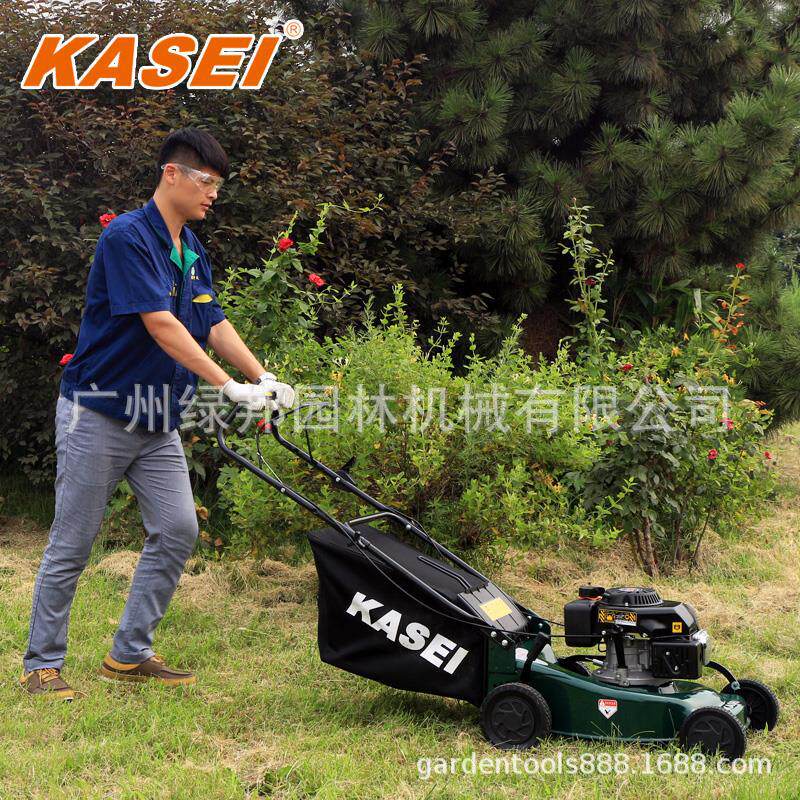 山东华盛草坪机四冲程手推式KASEI科赛KS946草坪修剪机18寸割草机