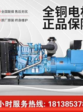 300GRYC-300KW玉柴柴铜油发电机组外工地项酒店户全无刷目备用发