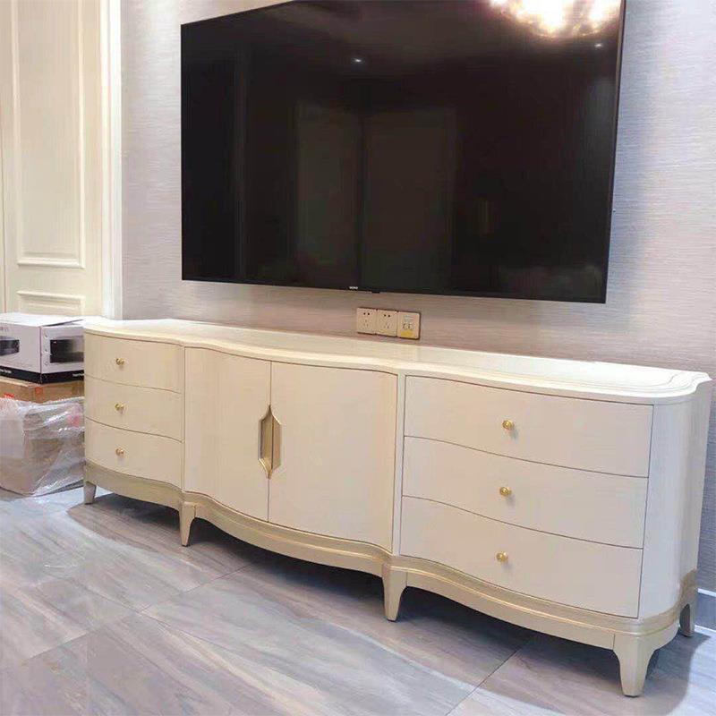 美克电电视柜简约美家轻奢后现代听视01柜美视式柜小户型实木家具