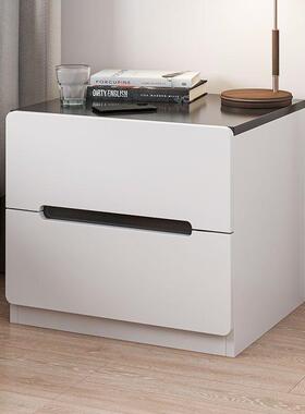 床ZUS头柜卧室家用小型储床边柜置架易款物大容量收简纳柜物柜子