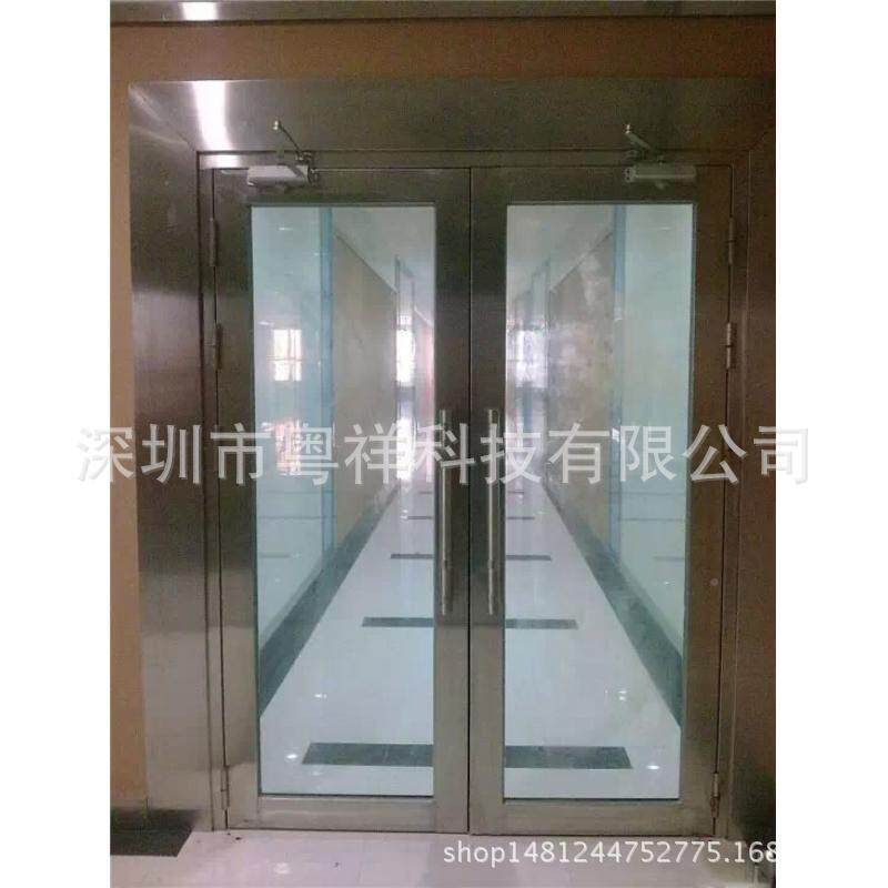 维修更换不锈防火玻璃门家厂直销不锈玻钢防731火门防火璃钢门报