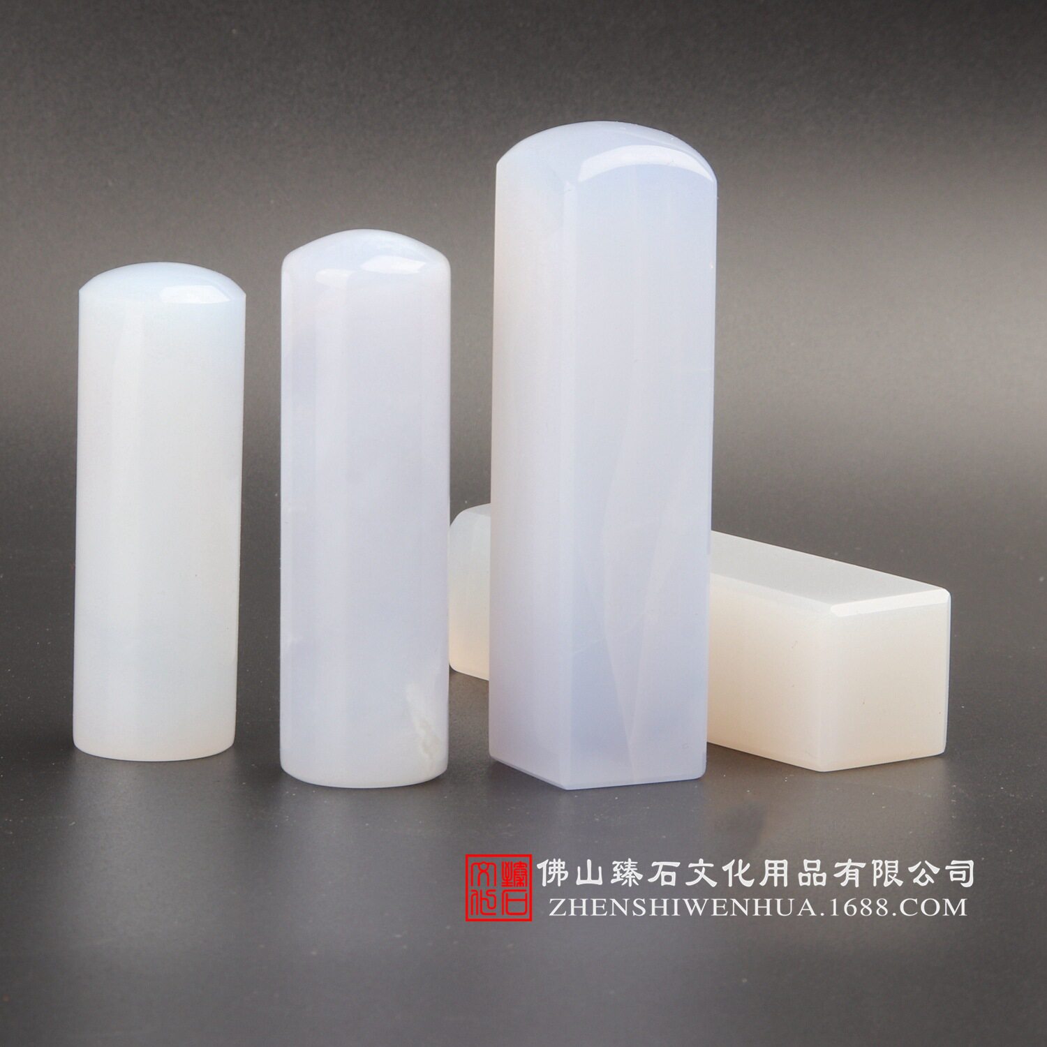 实力厂家天然玛瑙水晶印章 办公室方形印章 方口印鉴 个人印章