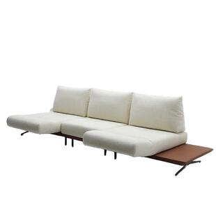 款百变灵合动岛沙发意式现代简客厅多功能约旋转组艺沙QAR布发