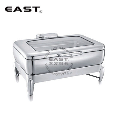 1/1方形玻璃盖(电磁炉用)餐炉【EAST东方厨具】