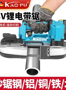 无充电电式带锯18V轻便锂带线锯机灯珠稳定锯切XJB不电偏移型动工