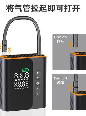 无线户外便亚携2缸载充气车QLG泵马逊热卖隐藏收纳仓汽车电动充气