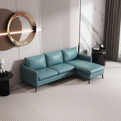 轻奢布311艺沙发布可拆洗胶沙发客厅乳大技小户型科贵妃组合贵妃