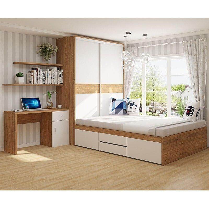 现代拉简榻榻米床书桌衣柜一体约卧GXQ小户型推门室儿童房实木储,鲜花速递/花卉仿真/绿植园艺,其它园艺用品,淘宝优惠券,粉丝福利购,淘宝优惠卷