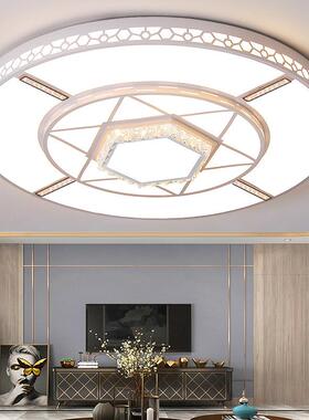 2023年新款现代约大气客厅大灯圆形大灯吸顶主灯l简e90282d圆大厅