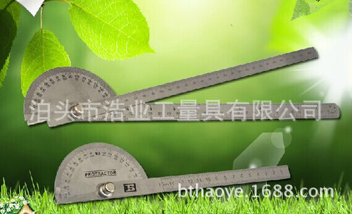 大中小号木工角度规 半圆量角器40 2 3.2 3.4  角尺可订