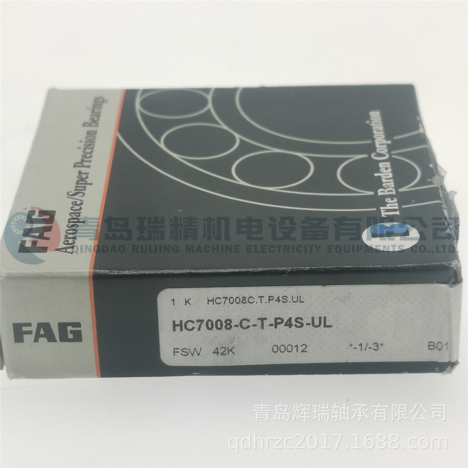 F-A-G精密陶瓷球主轴轴承 HC7008-C-T-P4S-UL 40mm X 68mm X 15mm