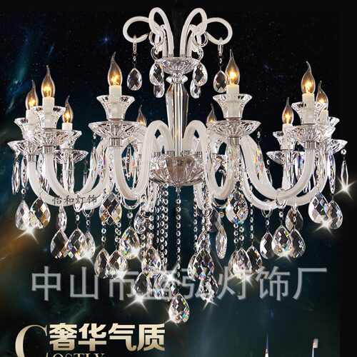 欧式水晶吊灯复式楼吊灯别?