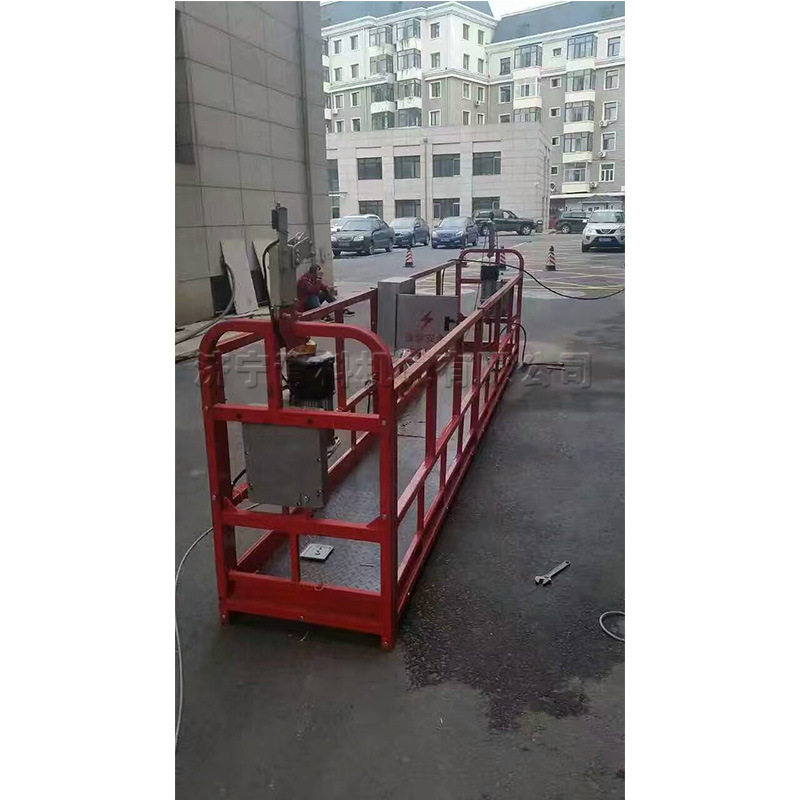 外墙施工用提升机吊篮高空玻璃幕墙清洗机建筑工程高空主页电动升