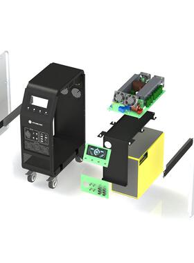 0户外3应00W便滑携式储能OMT电源户外急带轮