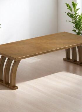 飘窗小桌子长方形IOP炕桌家用飘榻榻饭米便携学式茶几床上习吃矮