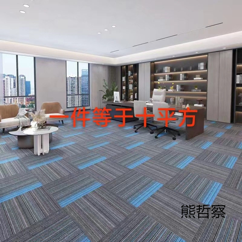 办公室写字楼加厚拼接方块地毯