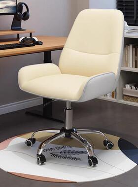人工学椅子升降椅滑轮椅电椅简约家用舍靠背体办宿公脑椅座HUM椅