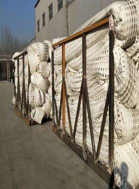 井下经聚酯纤维柔性护网阻燃防护久耐用聚酯纤LRQ维防网