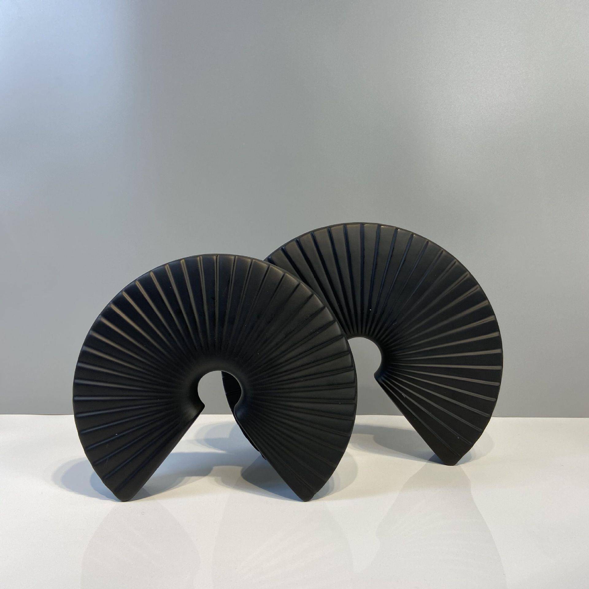 DPB摆新中式搭配陈列组合扇房形样板软装饰品创意博古架树电视柜