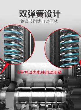 剥线机废旧线电剥线皮剥废皮铜家用小型HVZ电动线剥线机手动脱机