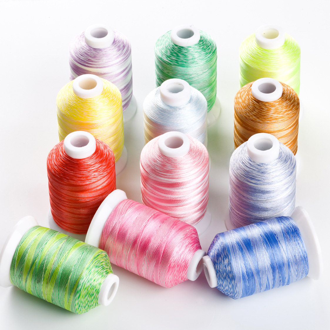 Simthread1000米涤纶绣花线12只