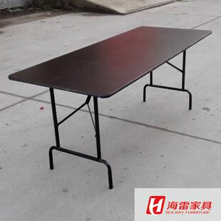 厂家便直销1.8米折叠桌可携式餐桌摆传摊桌子户KRA外宣桌