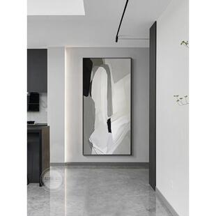 玄关CRG装饰挂画轻画奢入户正厅对门走廊过道客2204年新款高端壁