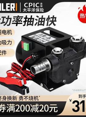 乐电动直抽油泵1渝2V204BBSV22V伏自吸泵正反转流加油泵柴油抽垒