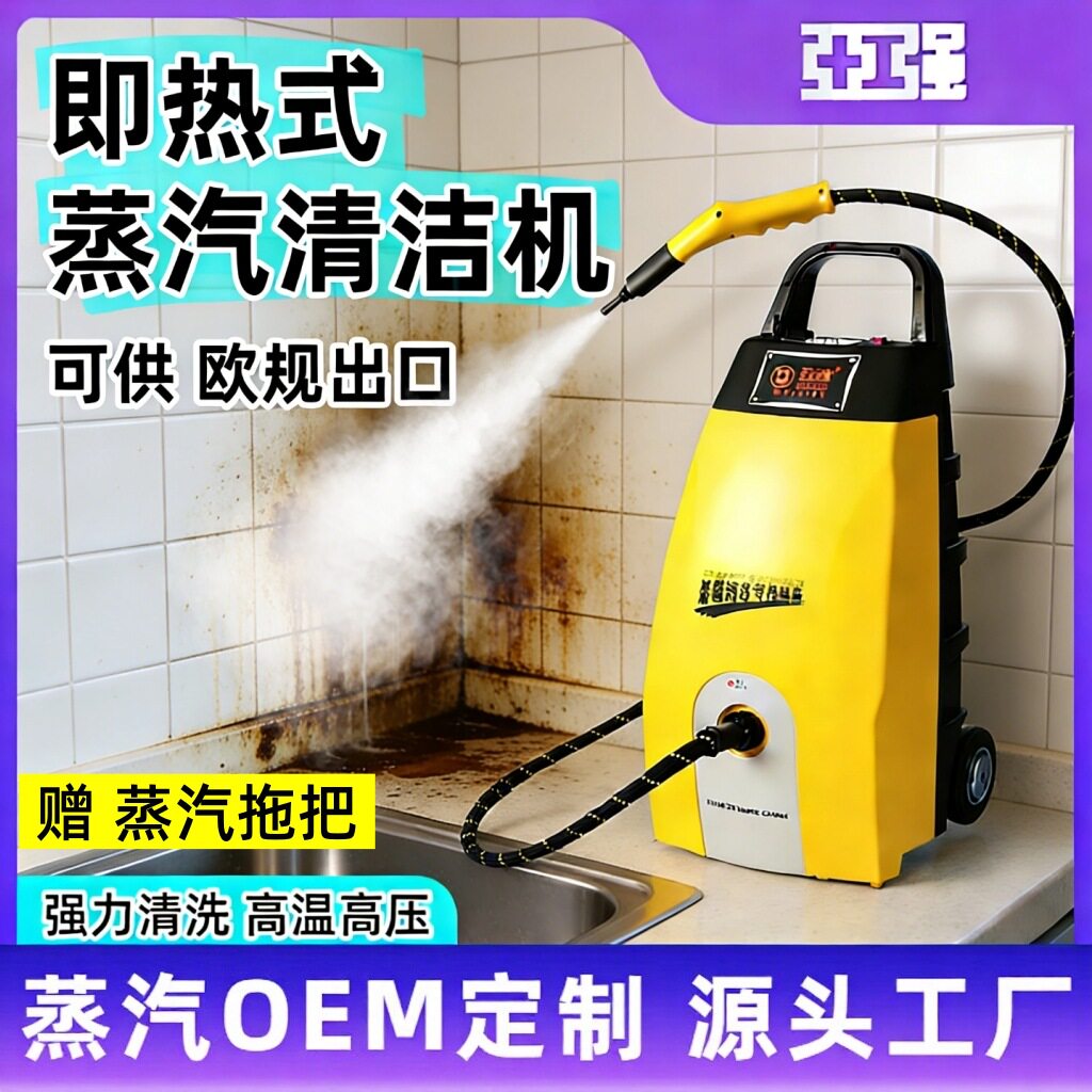 高温蒸汽清洗机厨房除菌去油污