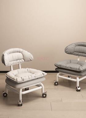 万向小凳子轮动客厅小板凳茶几矮凳靠背小椅子家用移OZP轮滑矮凳