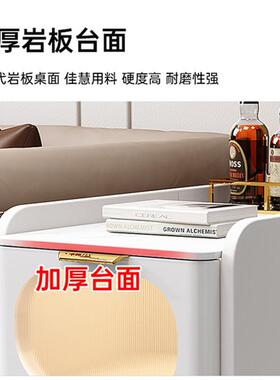 Fls沙发边几柜轻BV-32165奢网红茶几夹侧边柜缝岩板高客挡厅沙发