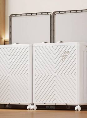 H4翻盖纳箱家用大容收量衣物被WVU子物箱整储理箱玩具娃娃可折叠T